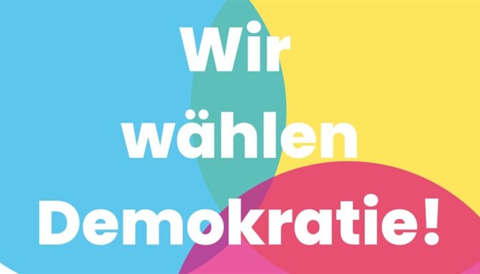 Der Bundestagswahl-Countdown läuft: #wirwählendemokratie