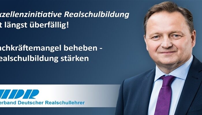 Fachkräftemangel beheben - Realschulbildung stärken